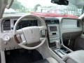 2008 Lincoln Navigator Stone/Charcoal Black Interior Dashboard Photo