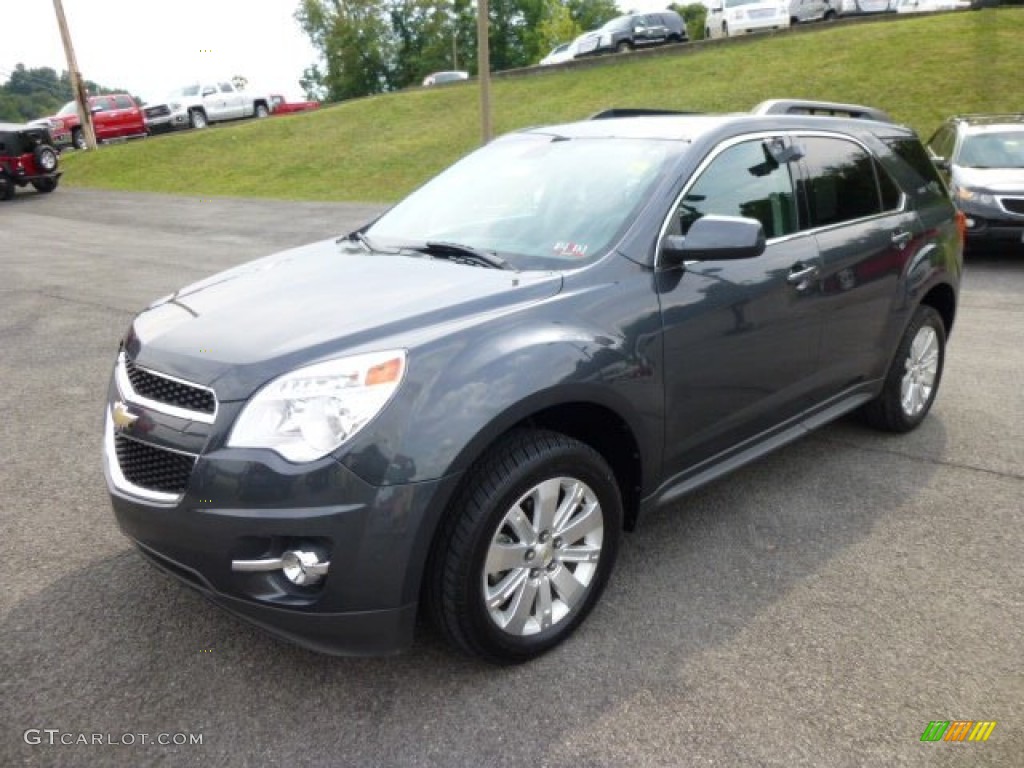 Cyber Gray Metallic 2010 Chevrolet Equinox LT AWD Exterior Photo #84380268