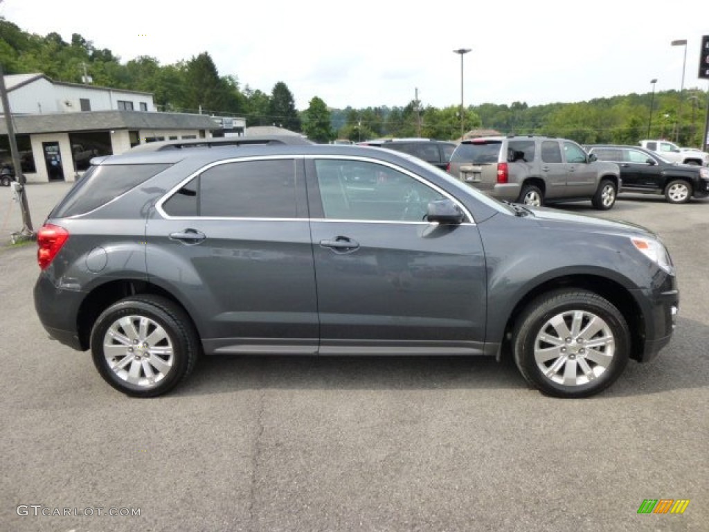 Cyber Gray Metallic 2010 Chevrolet Equinox LT AWD Exterior Photo #84380361