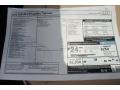 2014 Audi A4 2.0T quattro Sedan Window Sticker
