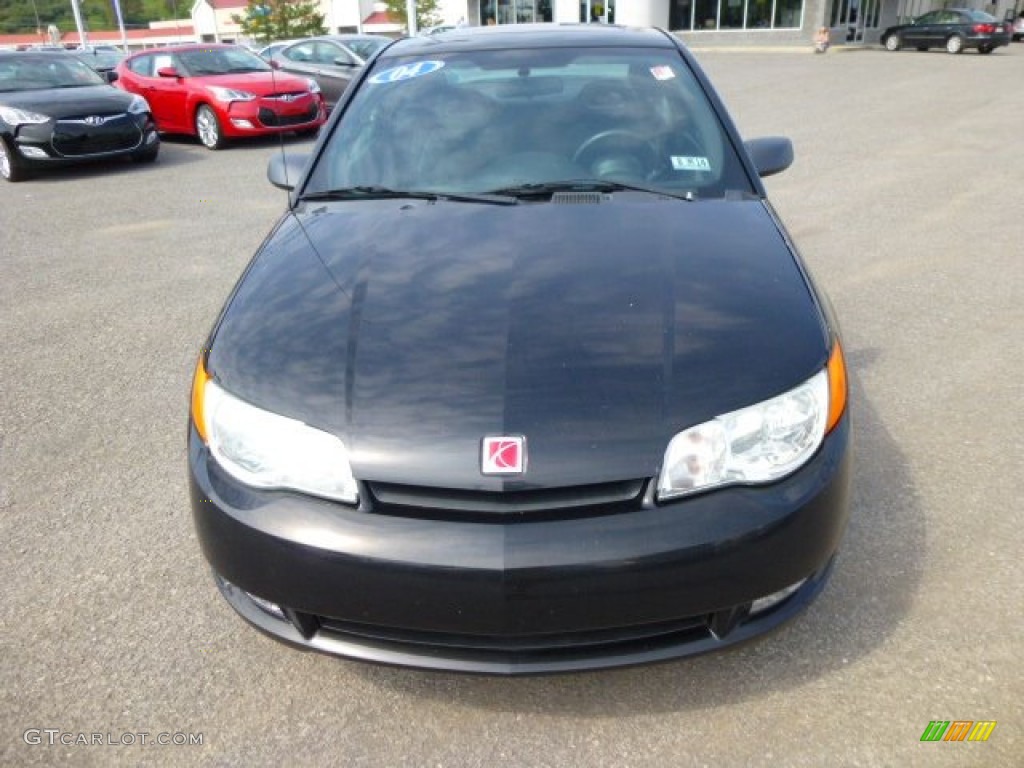 Black Onyx 2004 Saturn ION 3 Quad Coupe Exterior Photo #84380629