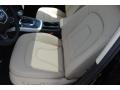 2014 Audi A4 Velvet Beige/Black Interior Front Seat Photo