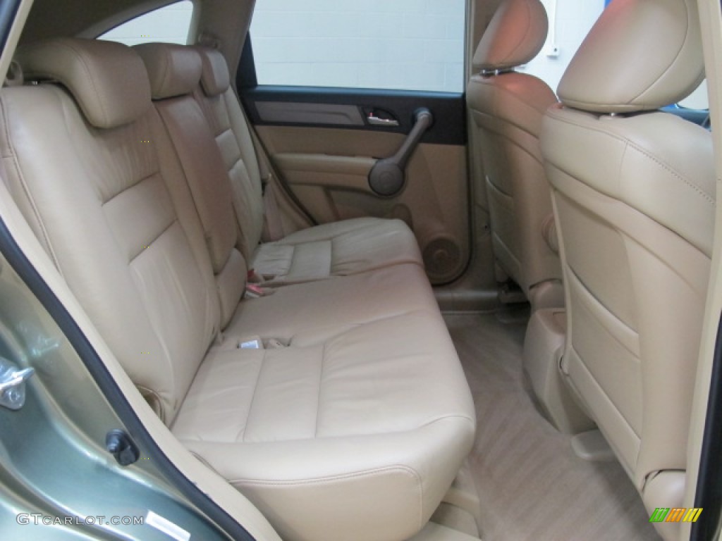 2008 CR-V EX-L 4WD - Green Tea Metallic / Ivory photo #21