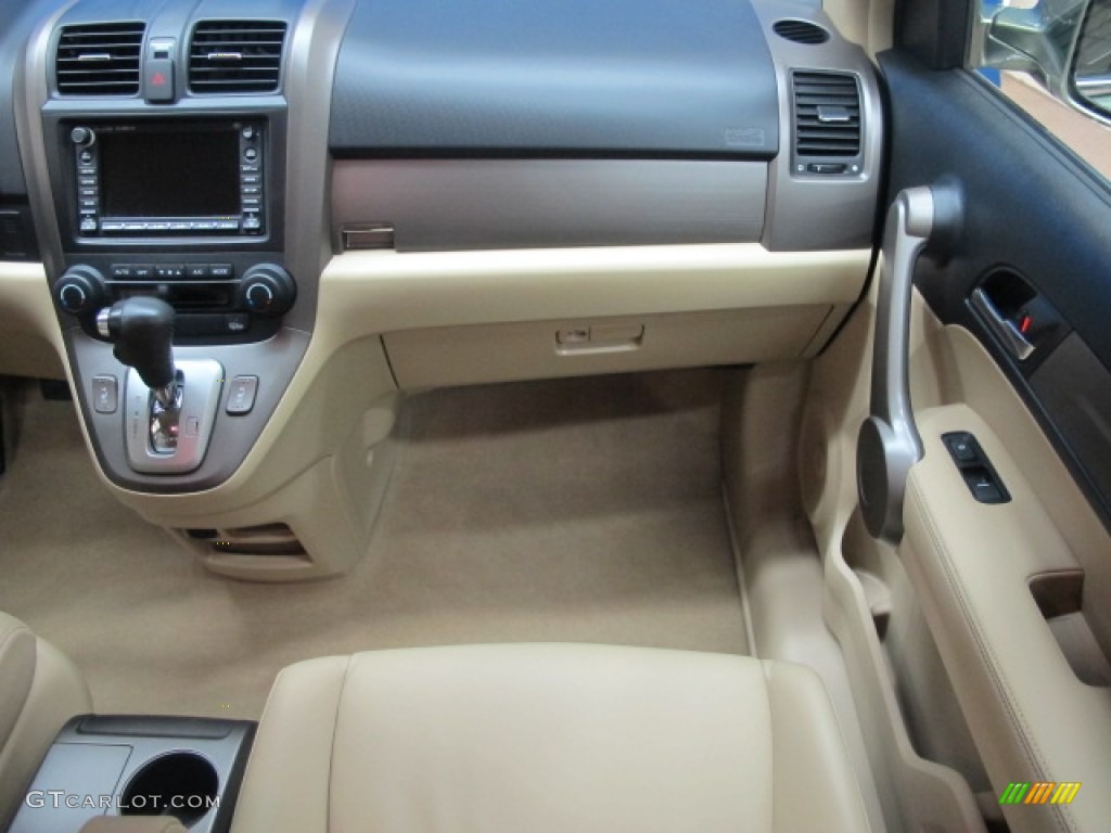 2008 CR-V EX-L 4WD - Green Tea Metallic / Ivory photo #26