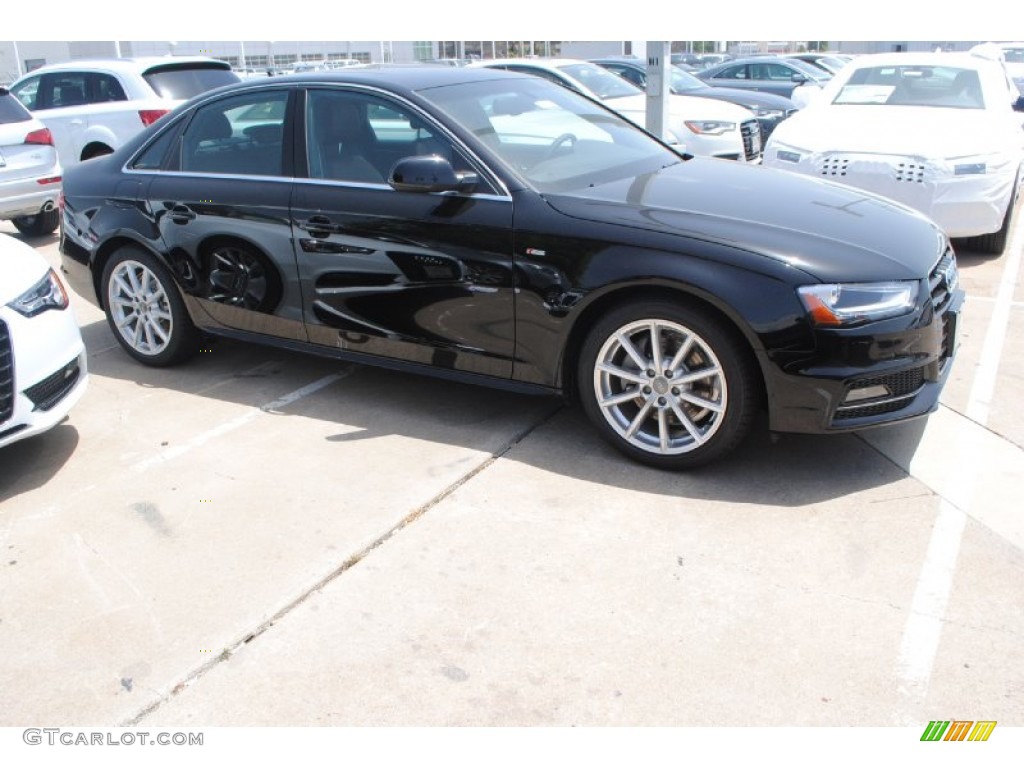 Brilliant Black 2014 Audi A4 2.0T quattro Sedan Exterior Photo #84381816