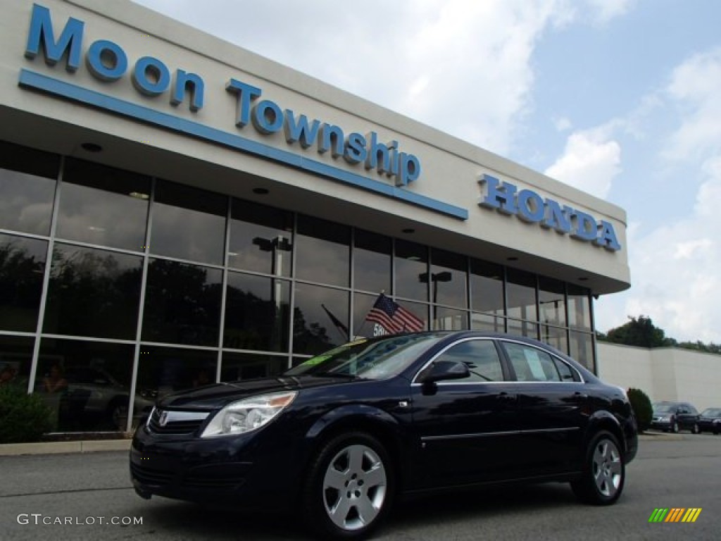 2007 Aura XE - Midnight Blue Metallic / Tan photo #1