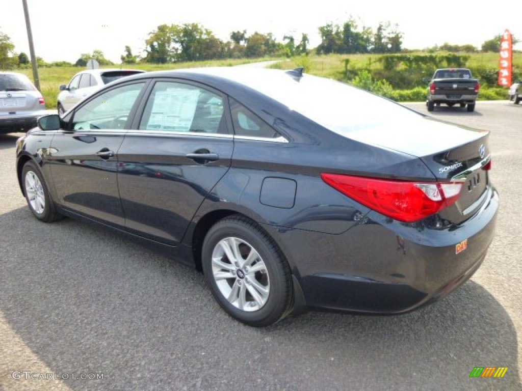 2013 Sonata GLS - Pacific Blue Pearl / Gray photo #5