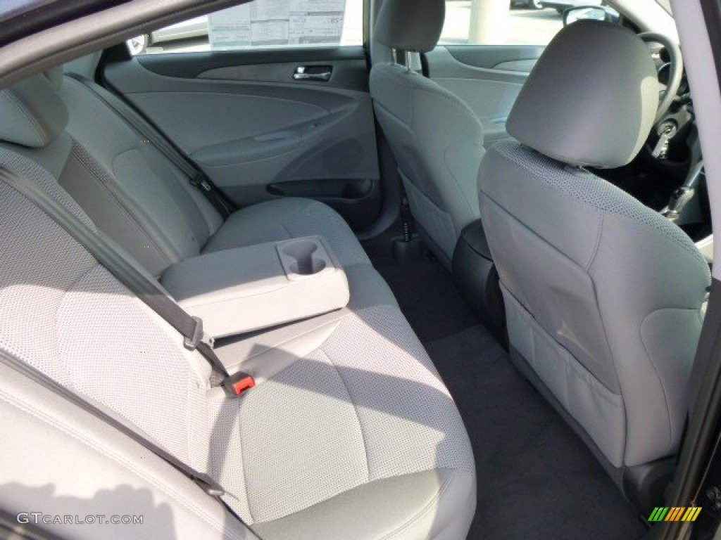 2013 Sonata GLS - Pacific Blue Pearl / Gray photo #12