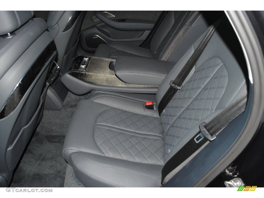 2014 Audi S8 quattro S Rear Seat Photo #84383825