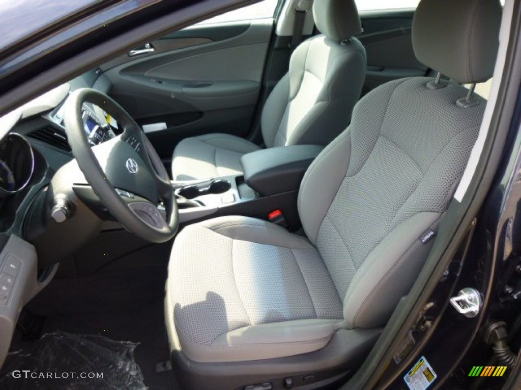 2013 Sonata GLS - Pacific Blue Pearl / Gray photo #15