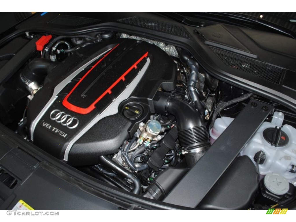 2014 Audi S8 quattro S 4.0 Liter FSI Turbocharged DOHC 32-Valve VVT V8 Engine Photo #84383973