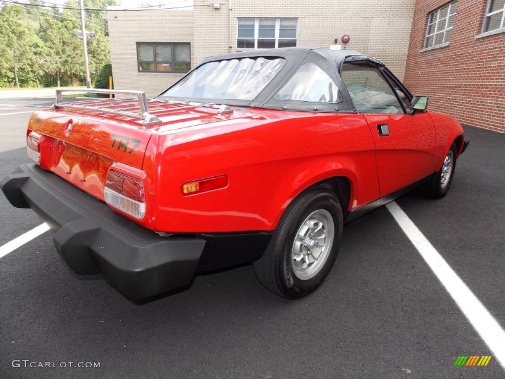 Vermillion Red 1980 Triumph TR7 Drophead Convertible Exterior Photo #84384186
