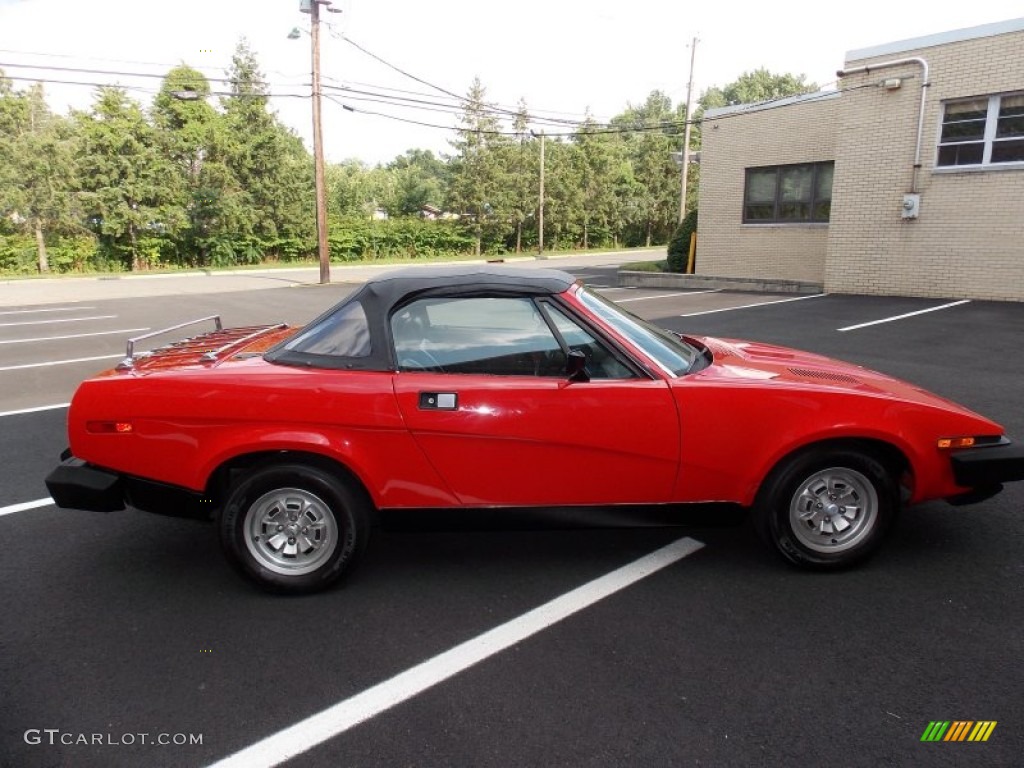 Vermillion Red 1980 Triumph TR7 Drophead Convertible Exterior Photo #84384216