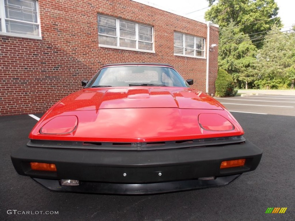 Vermillion Red 1980 Triumph TR7 Drophead Convertible Exterior Photo #84384264