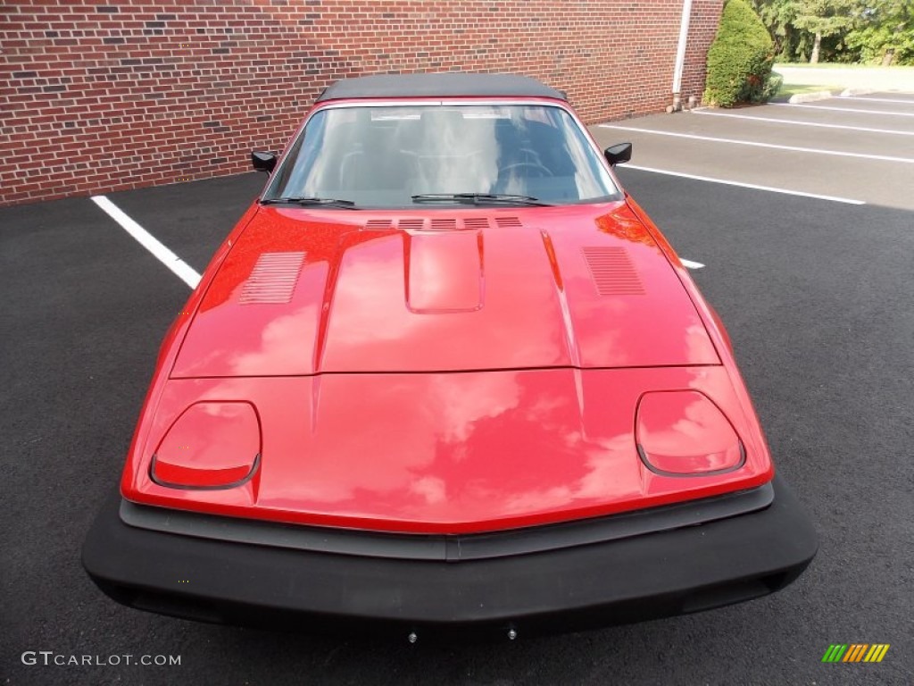 Vermillion Red 1980 Triumph TR7 Drophead Convertible Exterior Photo #84384288