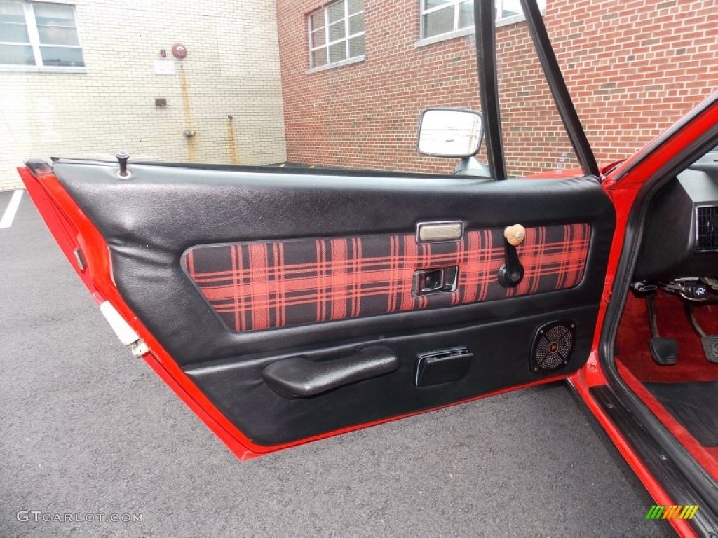 1980 Triumph TR7 Drophead Convertible Black Door Panel Photo #84384312