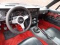 Black 1980 Triumph TR7 Drophead Convertible Interior Color