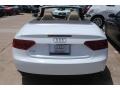 2014 Ibis White Audi A5 2.0T Cabriolet  photo #7