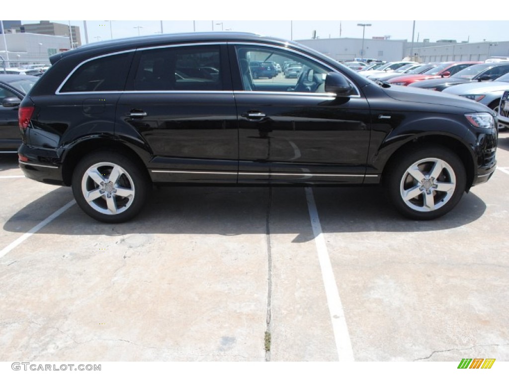 Night Black 2014 Audi Q7 3.0 TFSI quattro Exterior Photo #84385759