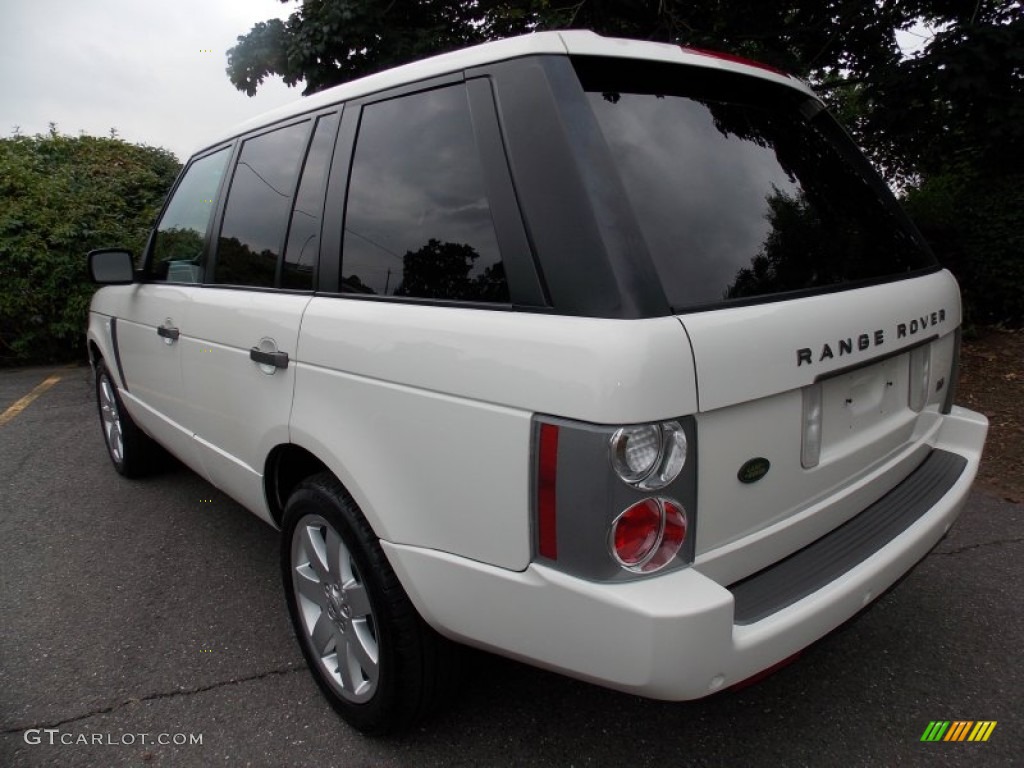 2006 Range Rover HSE - Chawton White / Sand/Jet photo #3