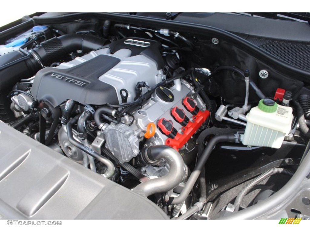 2014 Audi Q7 3.0 TFSI quattro 3.0 Liter Supercharged TFSI DOHC 24-Valve VVT V6 Engine Photo #84386497