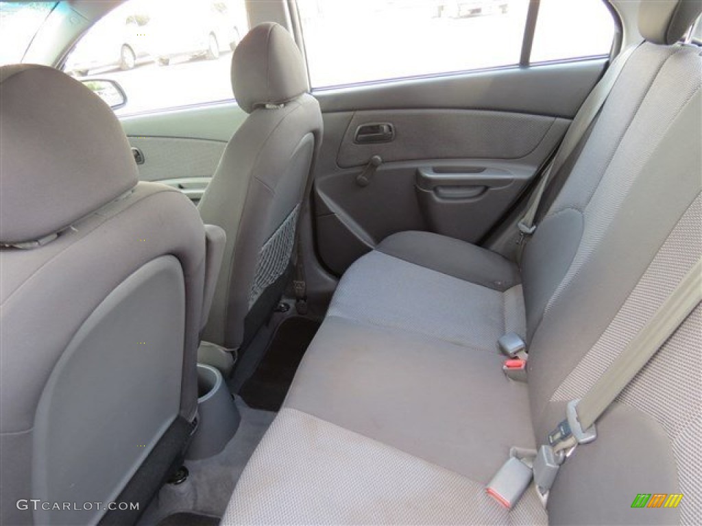 2009 Rio LX Sedan - Clear Silver / Gray photo #12