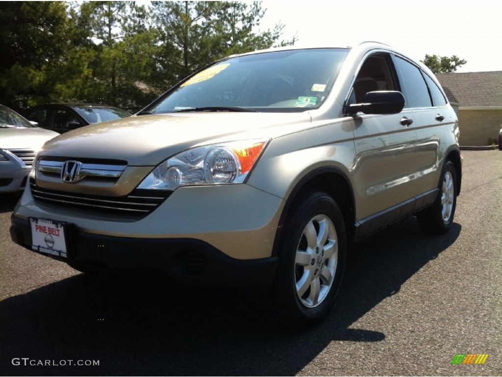 2007 CR-V EX 4WD - Borrego Beige Metallic / Ivory photo #1