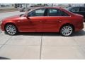 Volcano Red Metallic 2014 Audi A4 2.0T Sedan Exterior