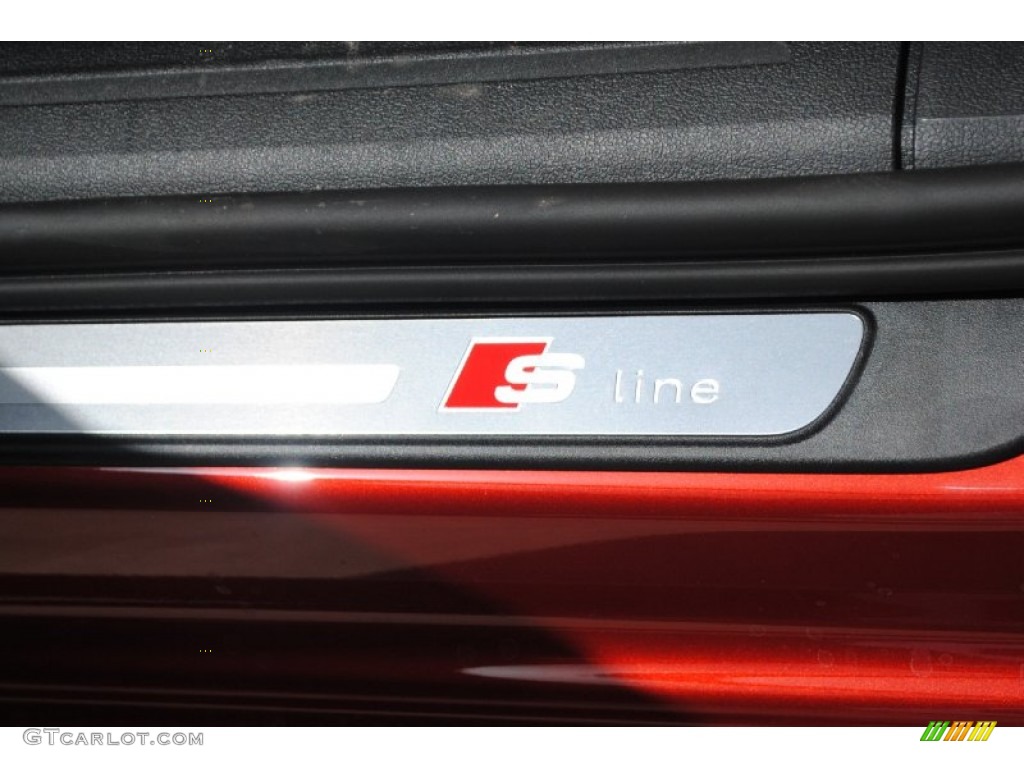 2014 A4 2.0T Sedan - Volcano Red Metallic / Velvet Beige photo #19