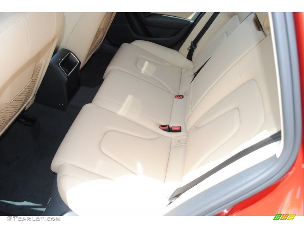 2014 A4 2.0T Sedan - Volcano Red Metallic / Velvet Beige photo #30