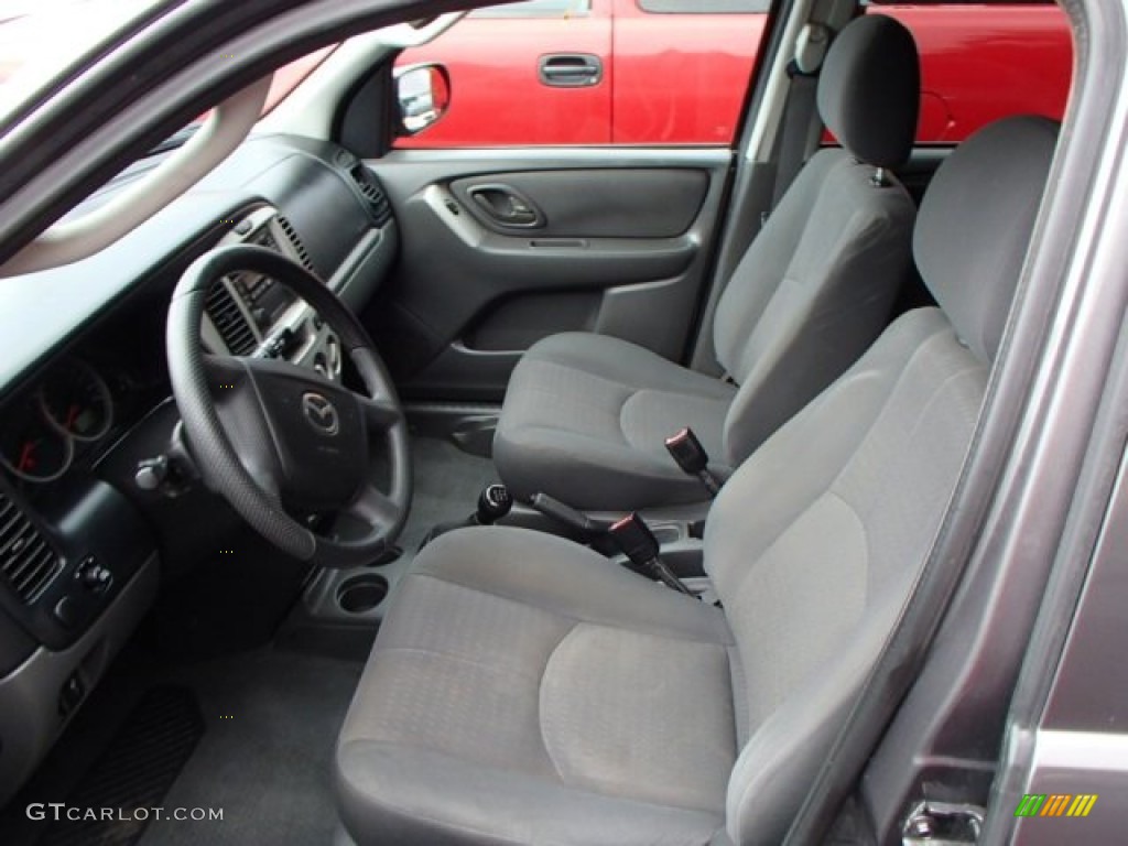 2004 Mazda Tribute DX Front Seat Photos