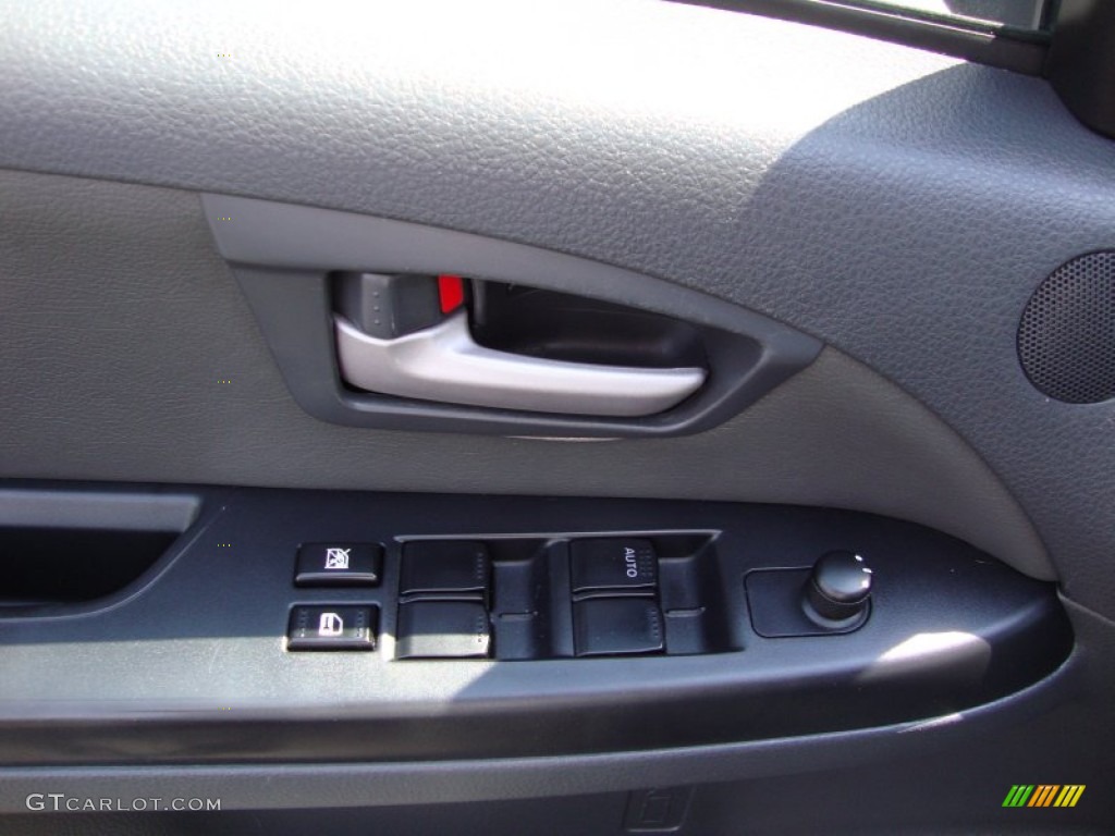 2007 SX4 Convenience AWD - Black Onyx Pearl / Black photo #10