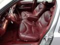 1996 Lincoln Town Car Dark Red Interior Front Seat Photo