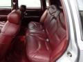 1996 Lincoln Town Car Dark Red Interior Rear Seat Photo