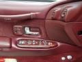 1996 Lincoln Town Car Dark Red Interior Controls Photo