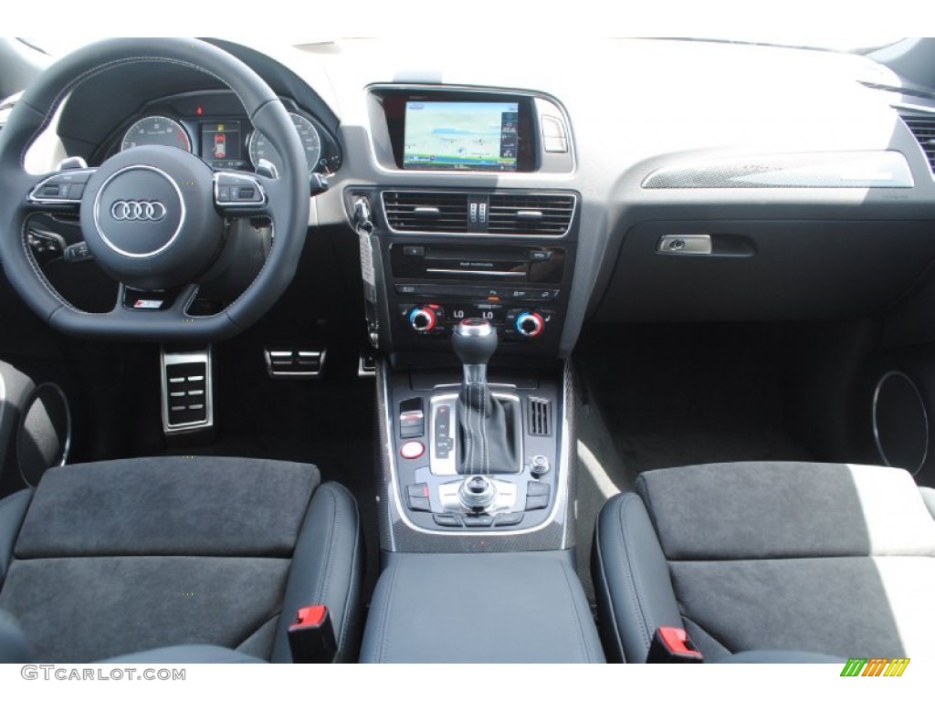 2014 Audi SQ5 Premium plus 3.0 TFSI quattro Black Leather/Alcantara Dashboard Photo #84389817
