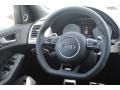 Black Leather/Alcantara Steering Wheel Photo for 2014 Audi SQ5 #84389838