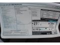 2014 Audi A4 2.0T Sedan Window Sticker