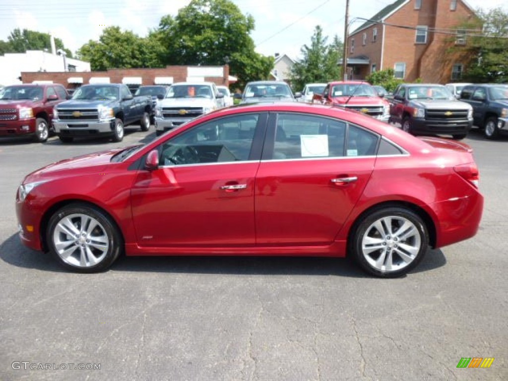 Crystal Red Tintcoat 2014 Chevrolet Cruze LTZ Exterior Photo #84390195