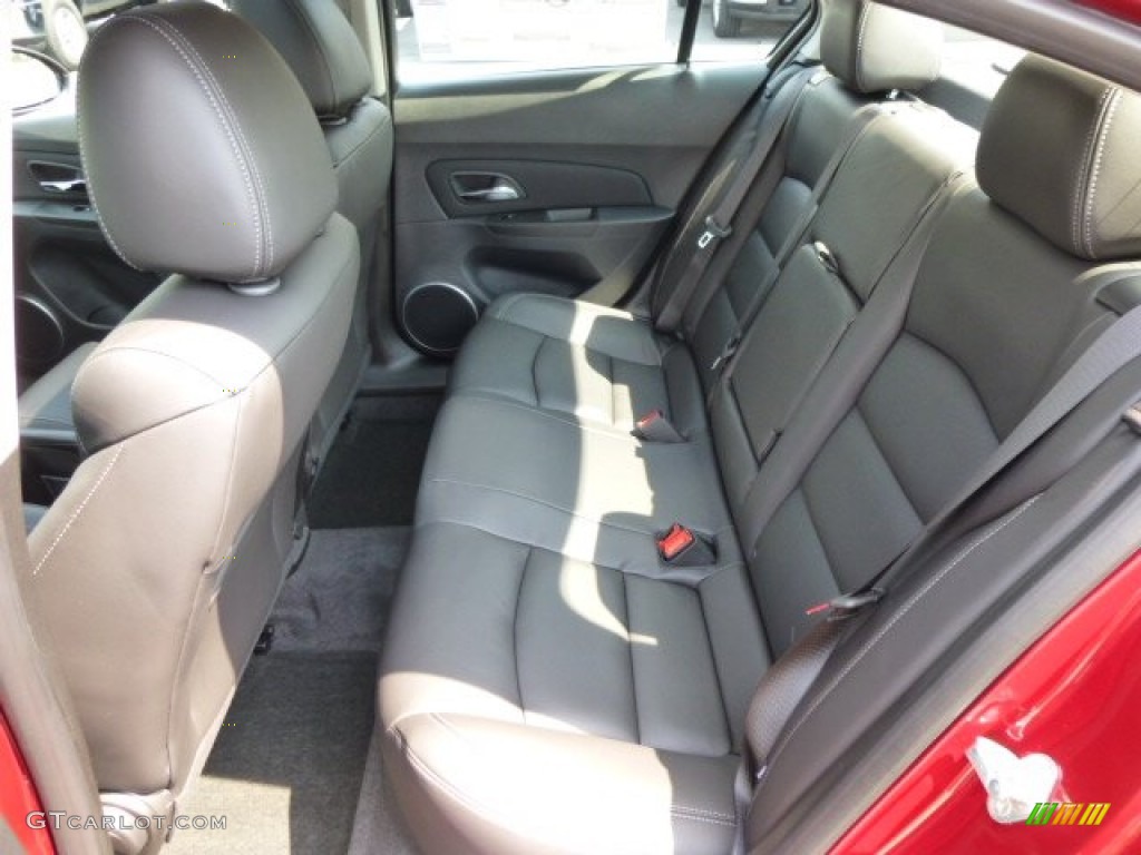 2014 Cruze LTZ - Crystal Red Tintcoat / Jet Black photo #13