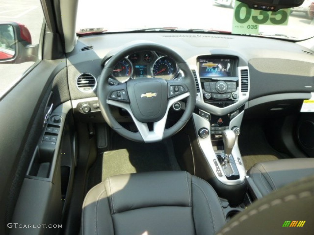 2014 Cruze LTZ - Crystal Red Tintcoat / Jet Black photo #14