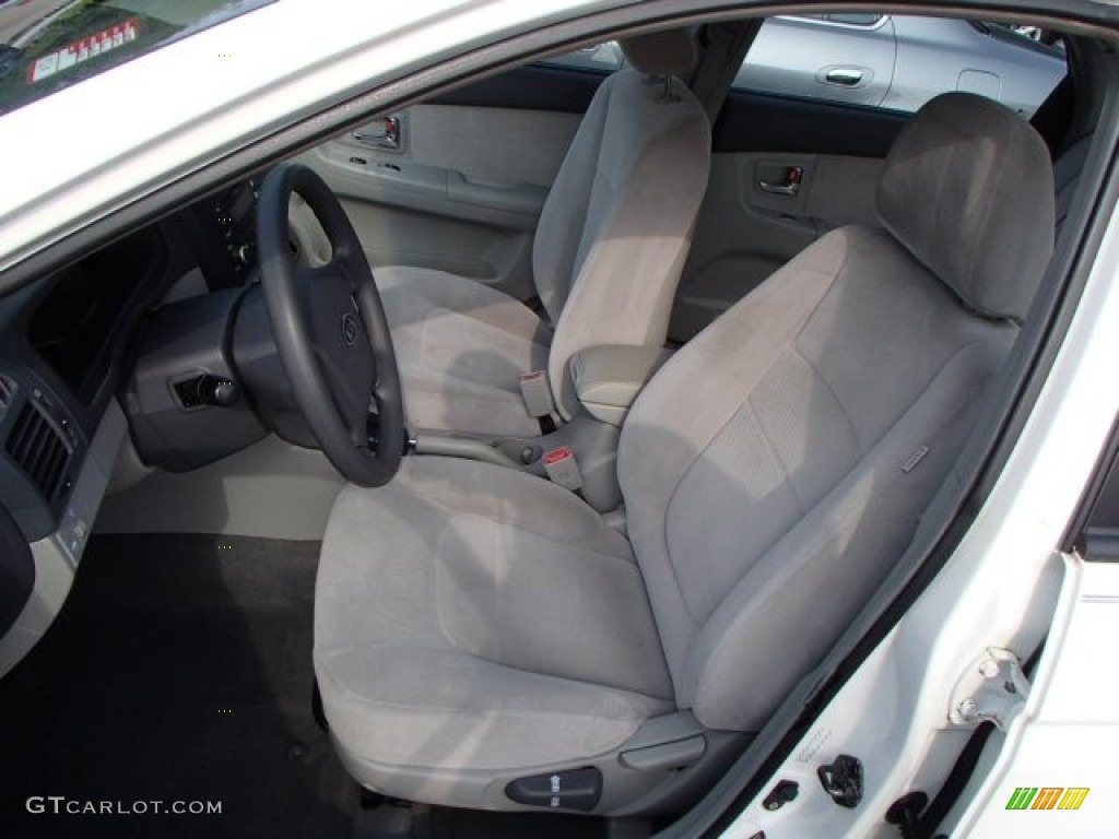 2007 Kia Spectra EX Sedan Front Seat Photo #84391118