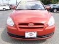 2010 Tango Red Hyundai Accent GS 3 Door  photo #2