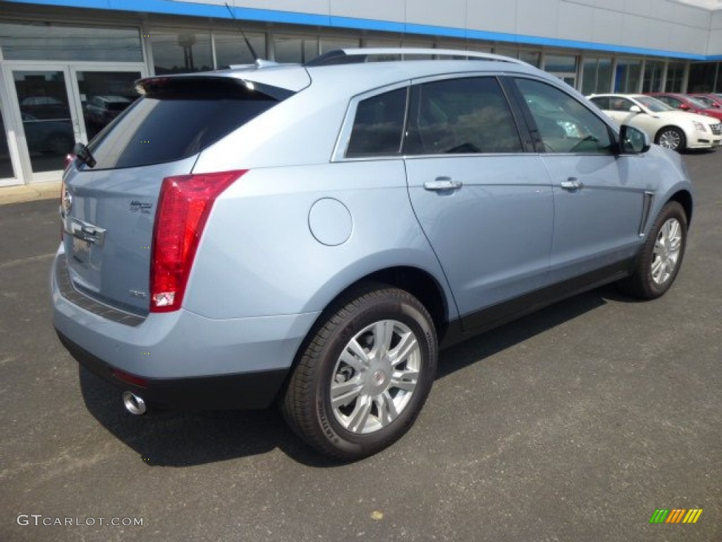 2013 SRX Luxury AWD - Glacier Blue Metallic / Shale/Brownstone photo #7