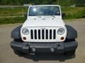 2012 Bright White Jeep Wrangler Unlimited Sport 4x4  photo #2