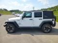 2012 Bright White Jeep Wrangler Unlimited Sport 4x4  photo #4