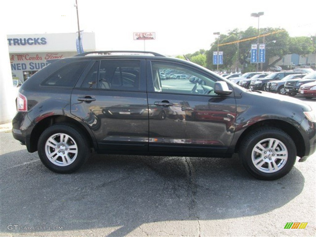 2007 Edge SEL - Carbon Metallic / Medium Light Stone photo #3