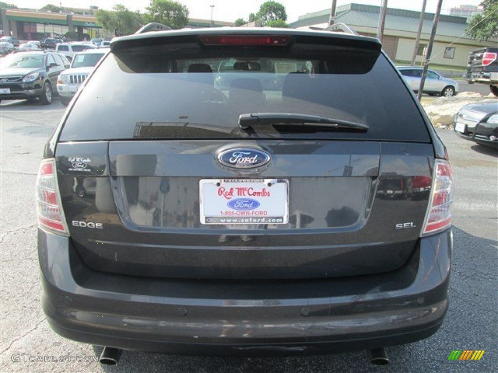 2007 Edge SEL - Carbon Metallic / Medium Light Stone photo #5