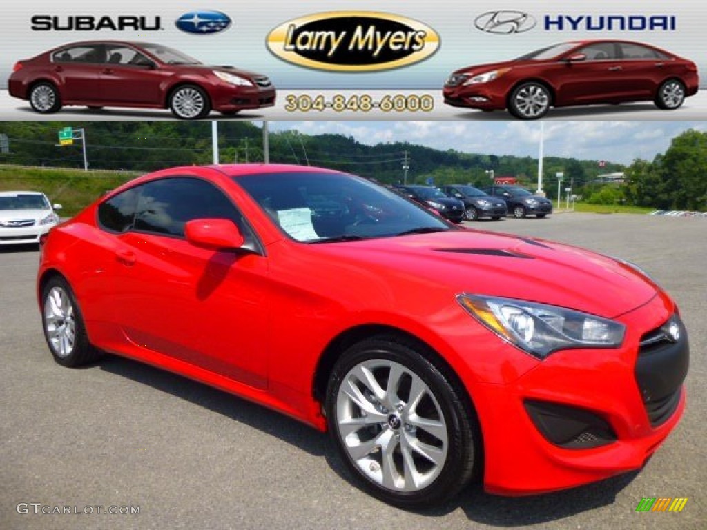 Tsukuba Red Hyundai Genesis Coupe