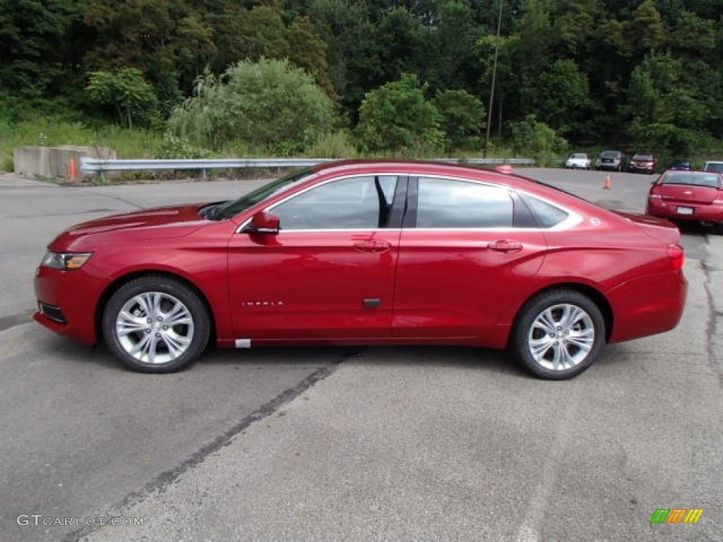 Crystal Red Tintcoat 2014 Chevrolet Impala LT Exterior Photo #84393699